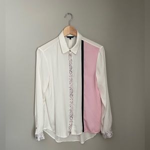 RW&Co Block Colour Blouse